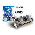 MSI HD 6570 Low Profile AMD Radeon Graphics Card - 1GB