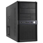 CiT Shade Black mATX Case with 500W PSU