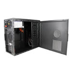 CiT Shade Black mATX Case with 500W PSU