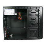CiT Shade Black mATX Case with 500W PSU
