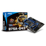 MSI B75A-G43 Intel B75 Socket 1155 Motherboard