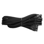 Corsair Professional Series Gold AX850/AX750/AX650 Individually Sleeved Cables Black