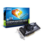 MSI GeForce GTX 650 Power Edition OC NVIDIA Graphics Card - 1GB