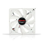 14cm white LED fan with PWM speed control from Enermax - UCCL14