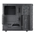 Coolermaster K280 Black Mid Tower Tower Case No PSU