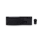 Logitech MK270 Wireless Desktop Compact Spill Resistant Multimedia Keyboard and Optical Mouse 1000dp
