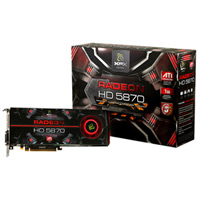 1GB XFX HD 5870 XXX, PCI-E 2.0(x16), 5200MHz GDDR5, GPU 875MHz, 1600 Cores, DP/ 2x DL DVI-I/ HDMI