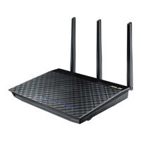 Asus RT-AC66U Wireless Broadband Router 1300Mbs 
              Dual Band Router   