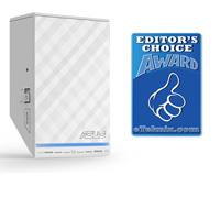 Asus RP-N53 Wall Plug Wireless Range Extender - 300Mbps - Dual 
              Band  