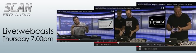 Scan Pro Audio - Webcasts