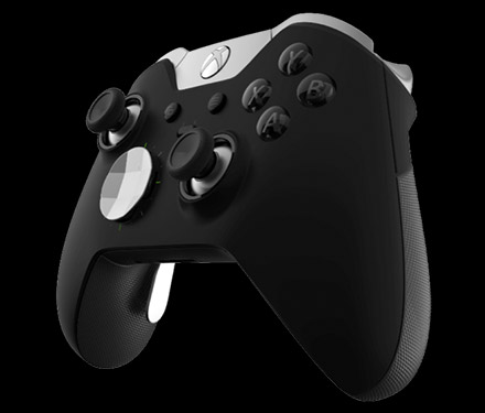 xbox elite controller side view