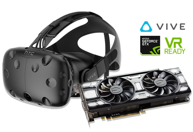 htc vive and geforce gtx