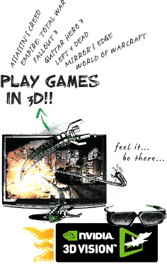 Play games in 3D