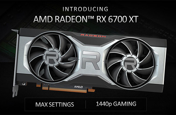 AMD RX6700XT Graphics Card