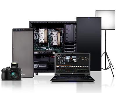 4K/UHD &amp; HD video editing PCs and Laptops - 3XS