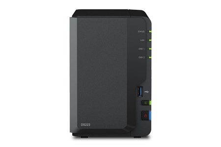 2-bay Desktop NAS Configurator