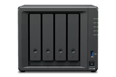 4-bay Desktop NAS Configurator