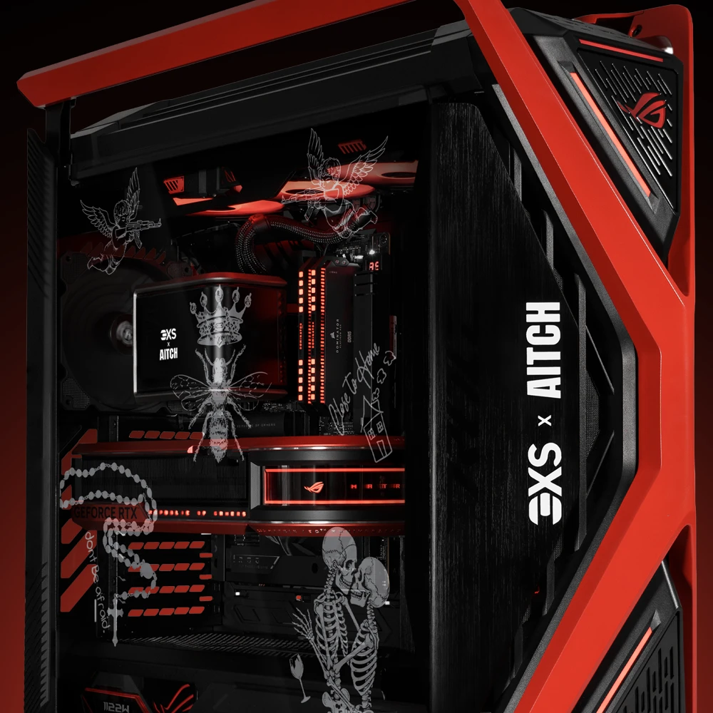 aitch the wrapper gaming pc