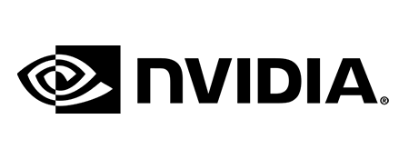 nvidia logo black