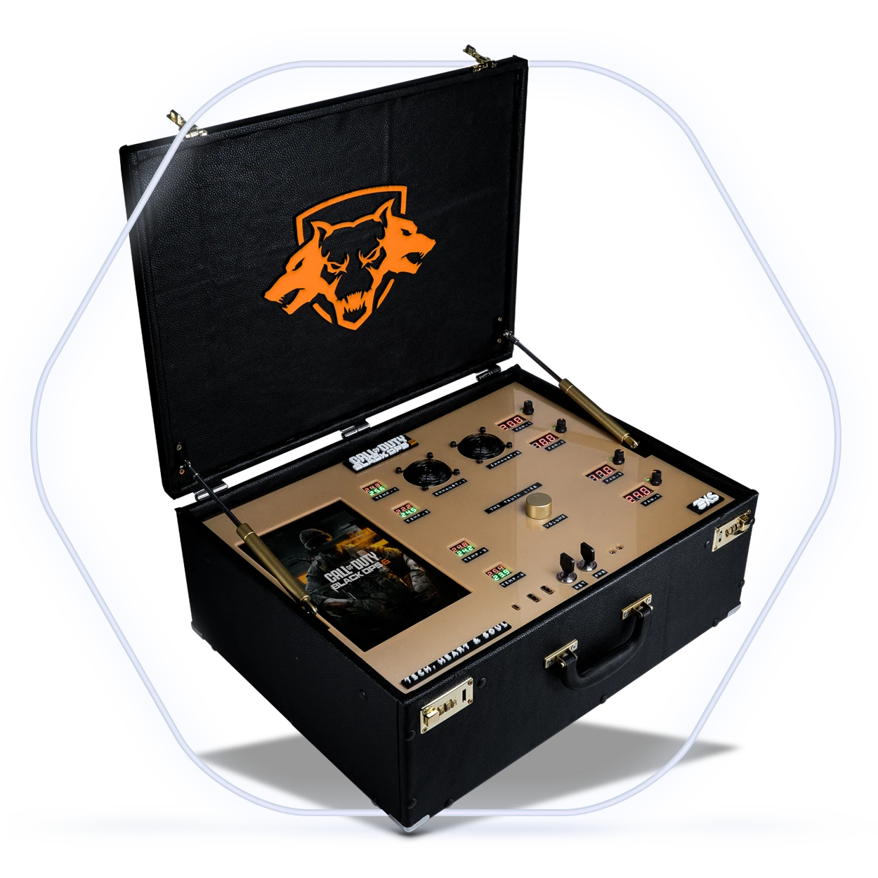 custom gaming pc call of duty black ops 6 themed