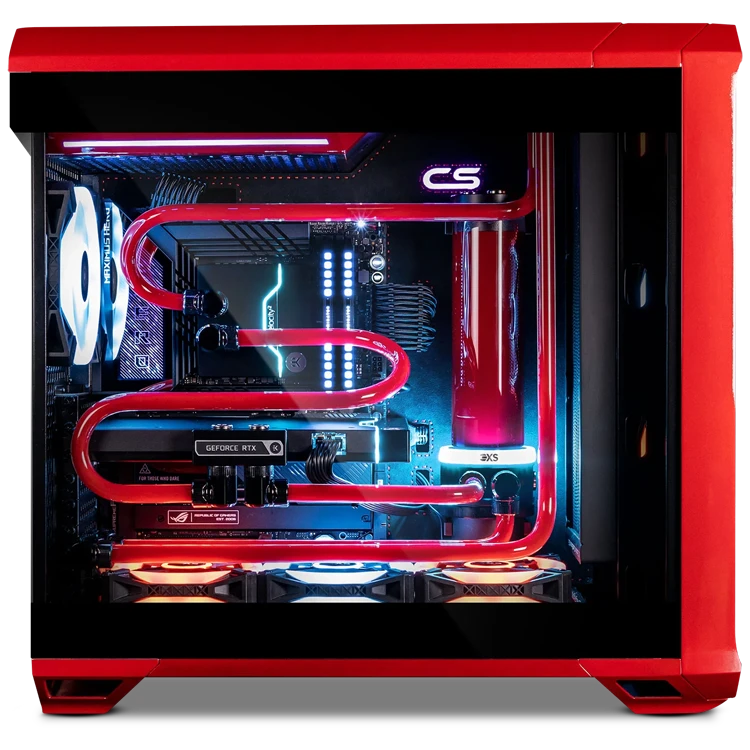 custom gaming fractal torrent cs side shot