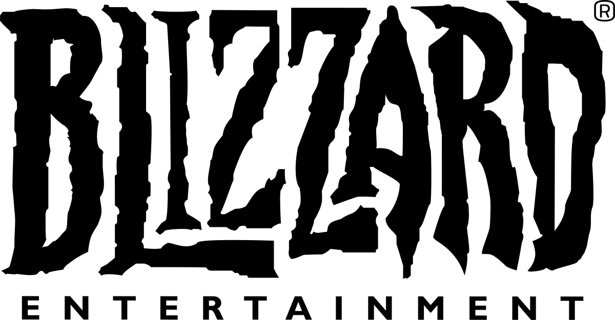 blizzard entertainment logo black