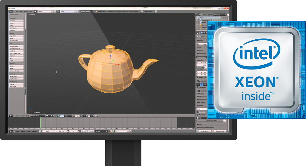 The Best Performing Processors for Rendering 3XS