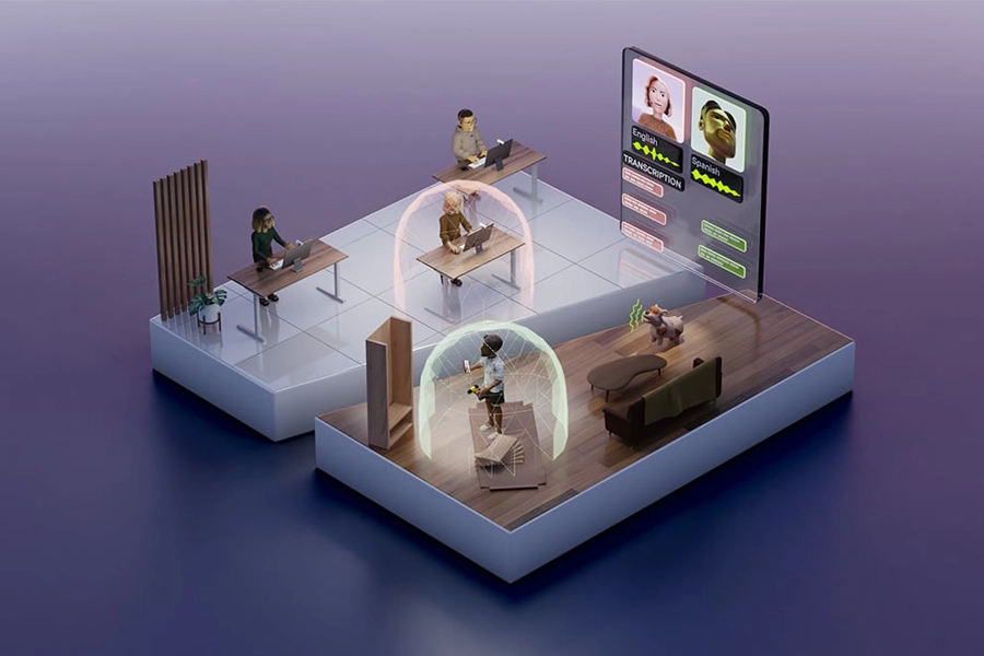 NVIDIA AI for Media audio and video enhancement effects