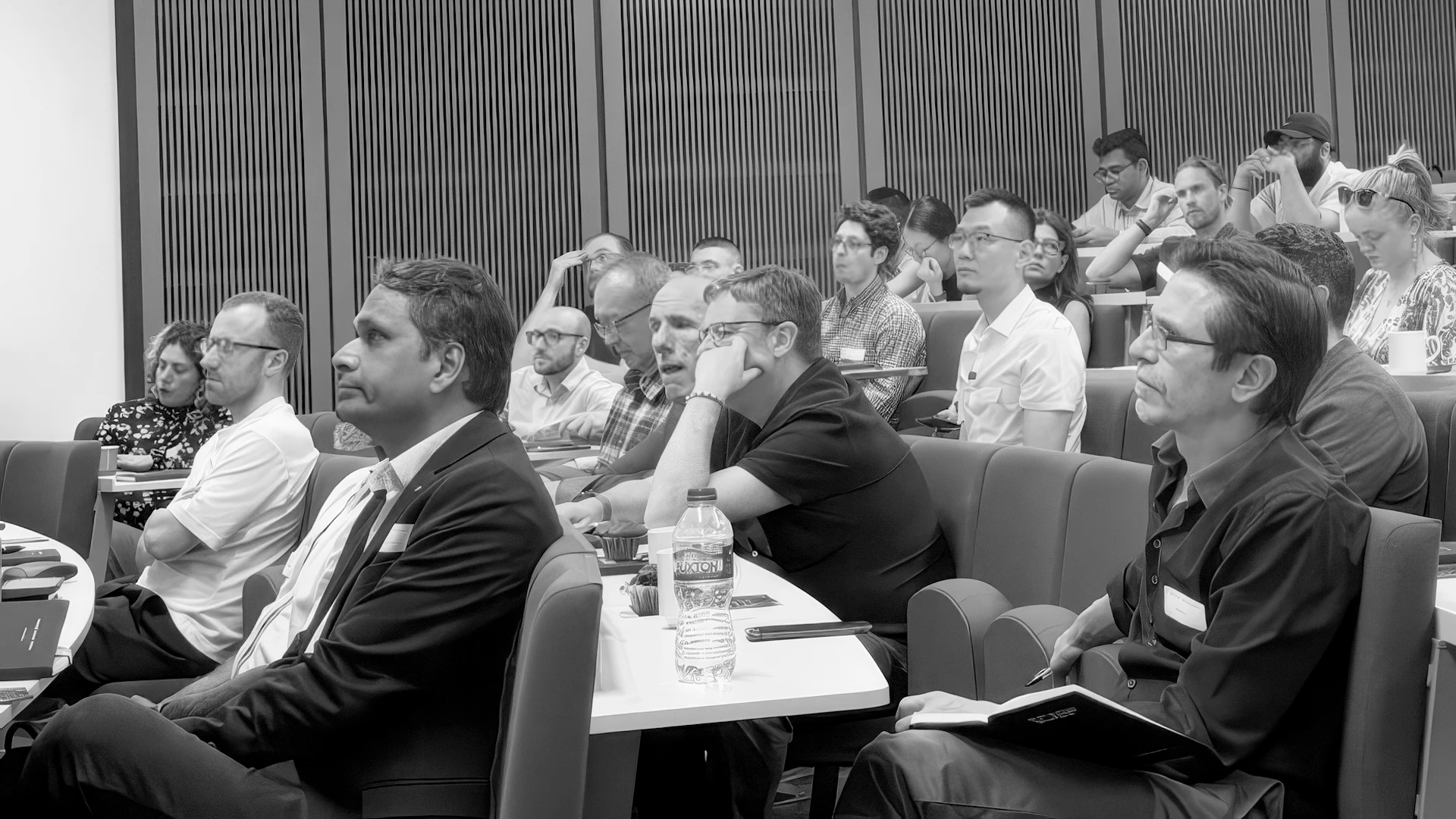 Scan Springboard community members at talks