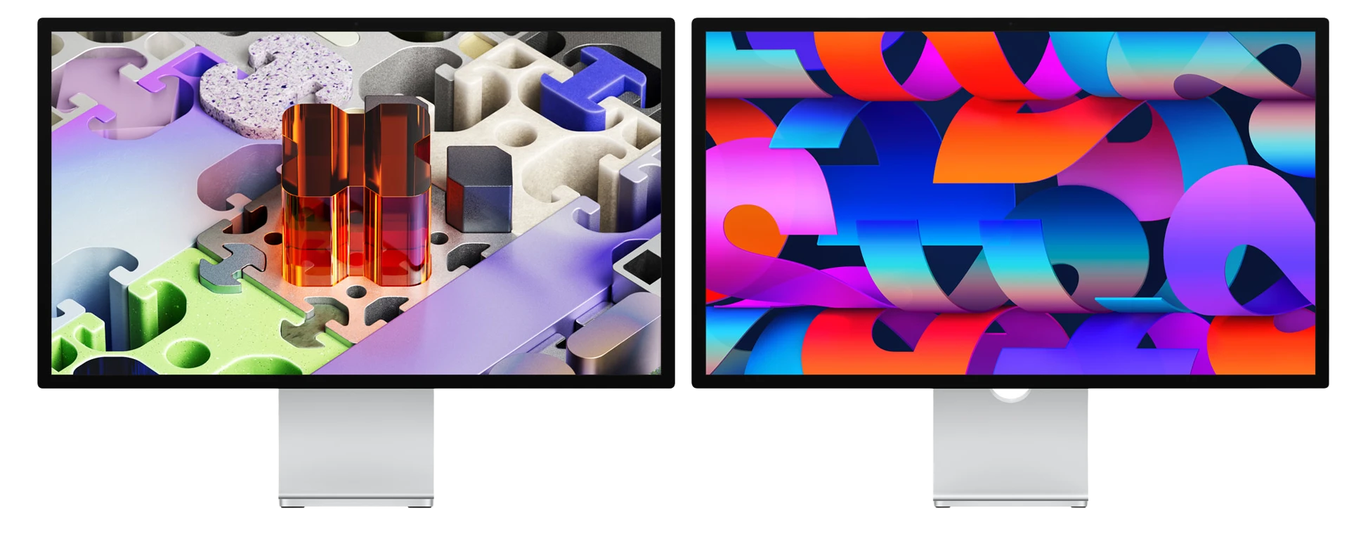 MacBook connected to an external monitor for extended display