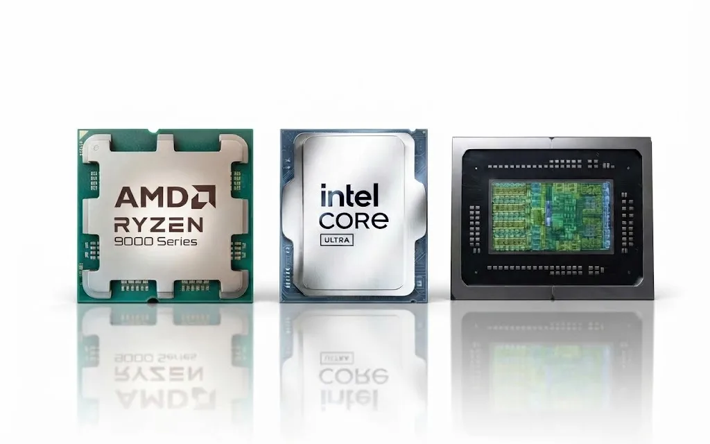 Intel, AMD and NVIDIA processor brands used in gaming laptops