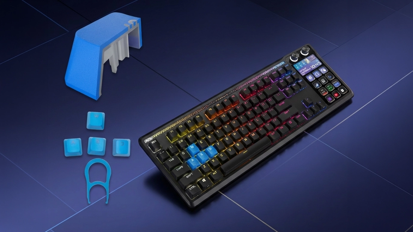 Keycap material example