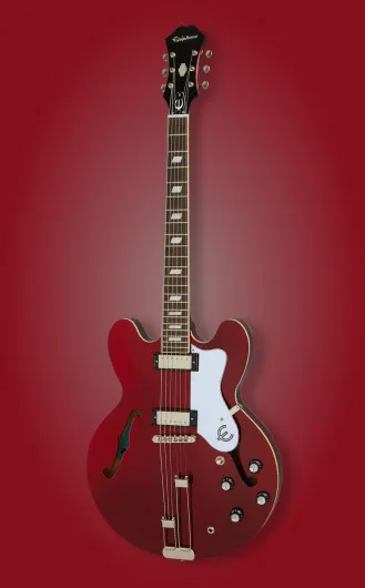 Semi-hollow body electric guitar