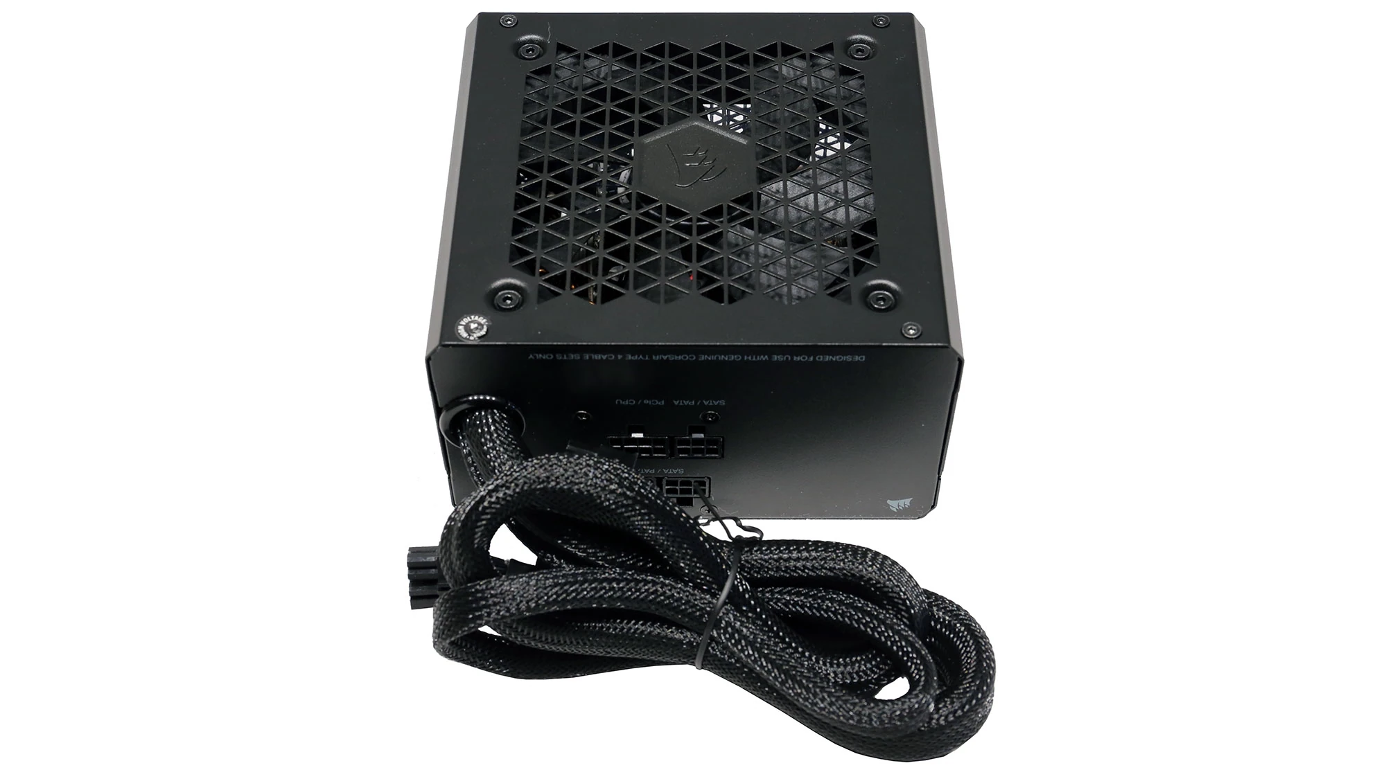 Semi-modular Corsair PSU with fixed and detachable cables