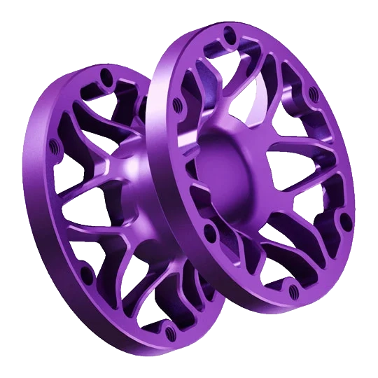 Racing wheel spacers