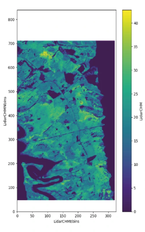 LiDAR Canopy Height Data