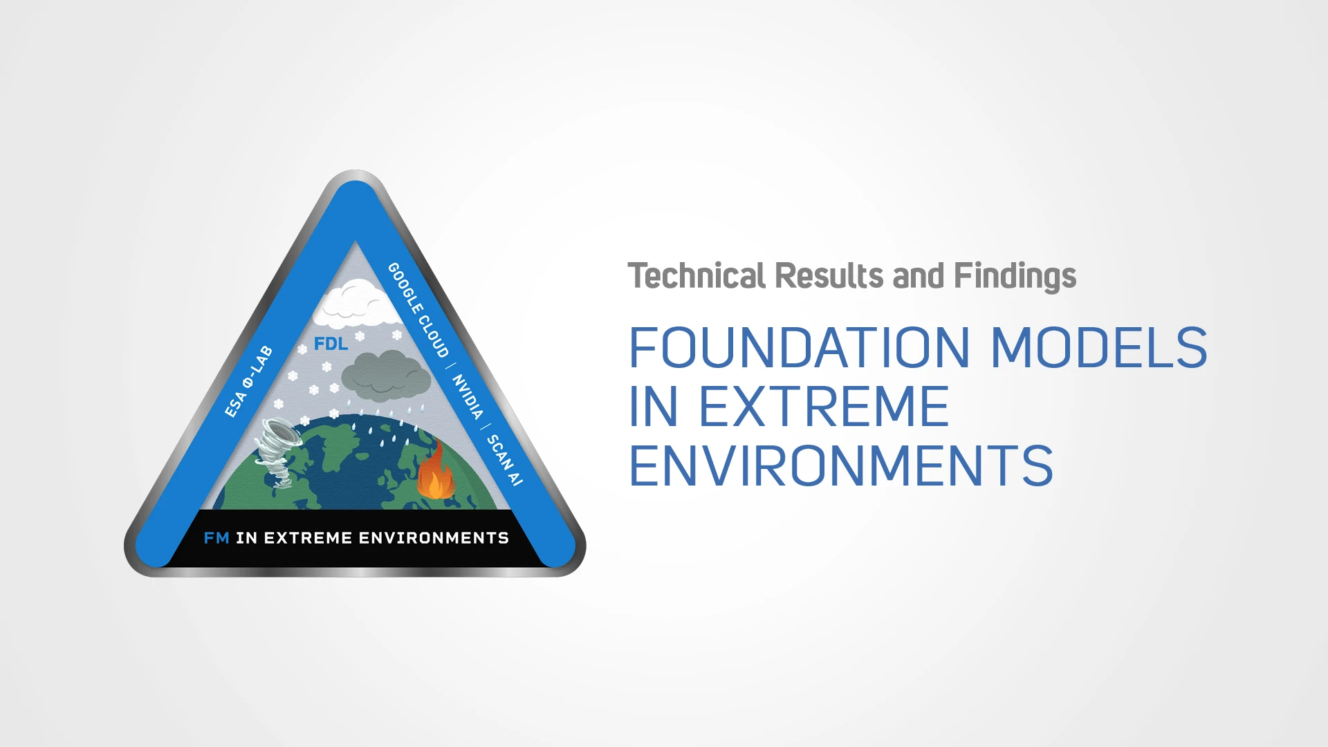 ESL 2025 - Foundation Models in Extreme Environments Case Study