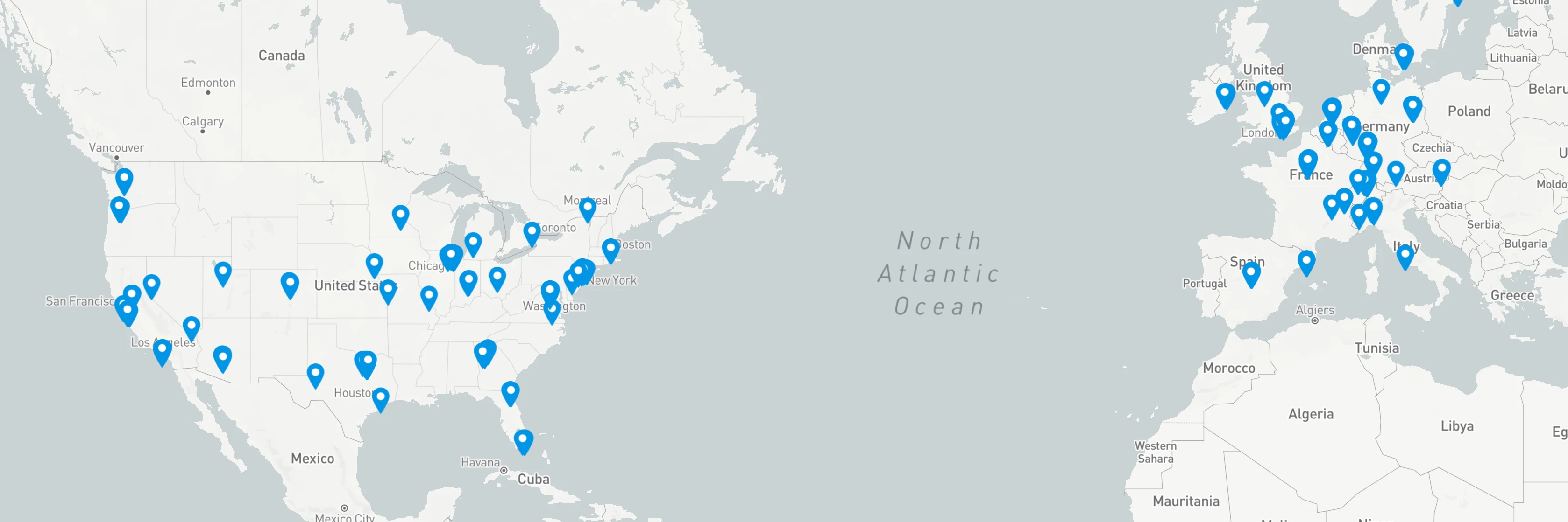 PacketFabric Map