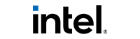 intel brand logo black