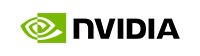 nvidia brand logo black