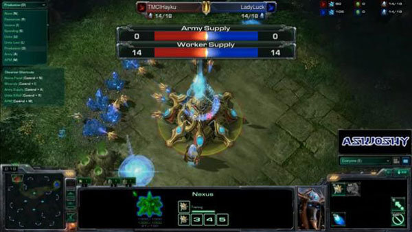 Starcraft II spectator mode is one of the best out there