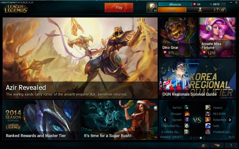 League of Legends client