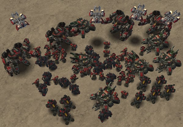 Starcraft II Terran Army