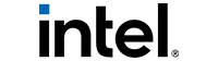 intel brand logo black