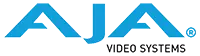 a logo for aja video