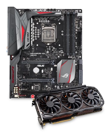 Graphics Card and Motherboard