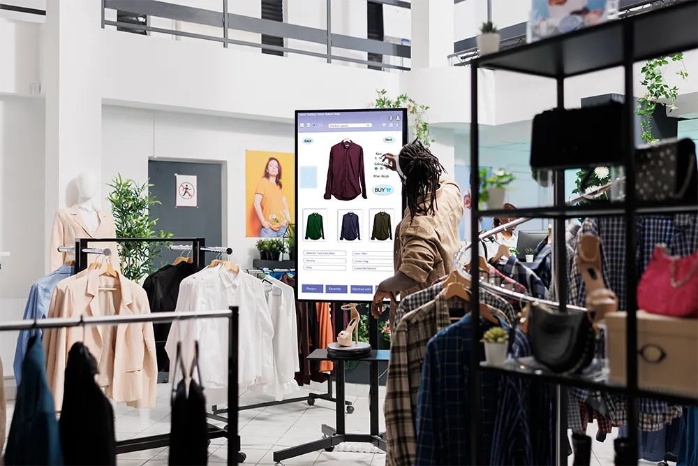 Retail digital signage solution