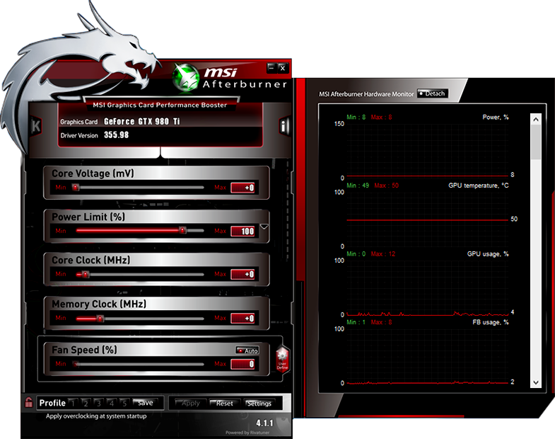 1080 ti overclock msi afterburner