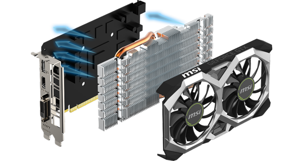 Msi geforce gtx 1650 d6 ventus xs deals