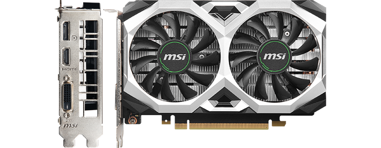 MSI 1650 Super Graphics Card